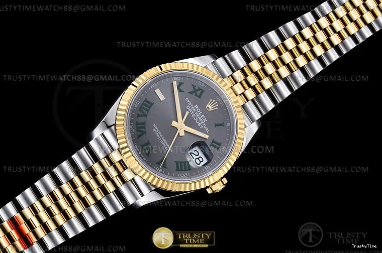 0415 Affordable RDJ0453 – DJ 36mm Jub Flt 904L YG SS Grey Rm VSF VS 777